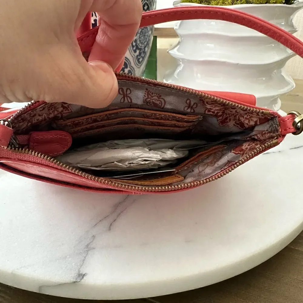 Hobo Jetty convertible mini crossbody in tea rose